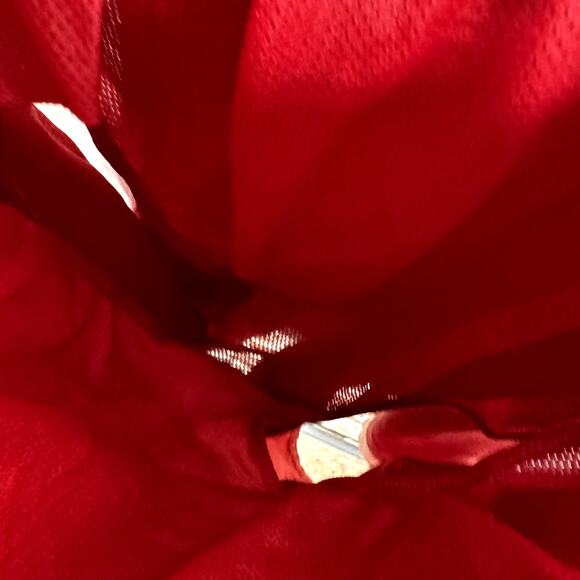 Vintage Nike Swim Trunks Size Large Red White Mesh Lined Board Shorts Outdoors - Picture 4 of 7